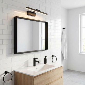 Koupelnové nástěnné LED svítidlo  APP1866-1W 40 cm Black