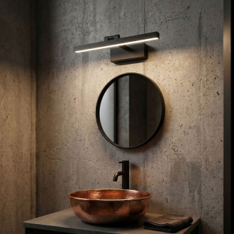 Koupelnové nástěnné LED svítidlo APP1867-1W 60 cm Black