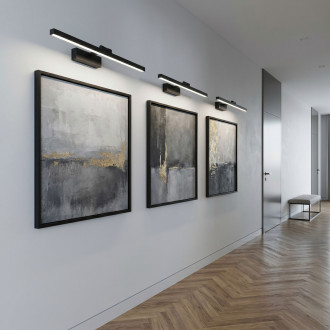 Koupelnové nástěnné LED svítidlo APP1867-1W 60 cm Black