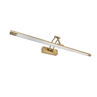 Koupelnové nástěnné LED svítidlo SWE023-1W 60cm Brush Gold