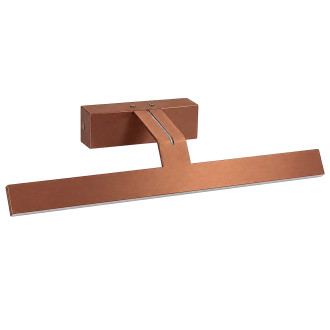Koupelnové nástěnné LED svítidlo SWE013-1W 43cm BRUSH COPPER