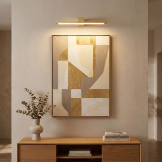 Koupelnové nástěnné LED svítidlo SWE043-1W 40cm GOLD