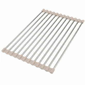 REA Rolovací odkapávač na dřez REA P12298B Beige HOM-09978