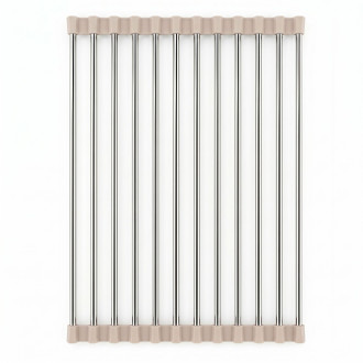 Rolovací odkapávač na dřez REA P12298B Beige