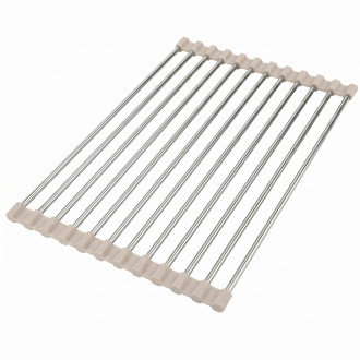 Rolovací odkapávač na dřez REA P12298B Beige