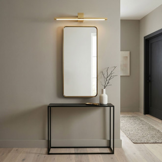 Koupelnové nástěnné LED svítidlo SWE044-1W 60cm GOLD