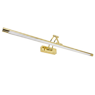 Koupelnové nástěnné LED svítidlo SWE021-1W 80cm Gold