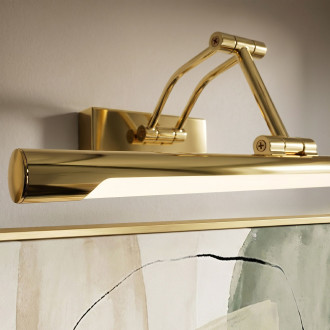Koupelnové nástěnné LED svítidlo SWE021-1W 80cm Gold