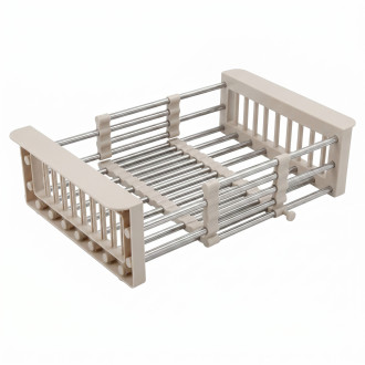 REA Teleskopický odkapávač na dřez REA P14487B Beige HOM-09975