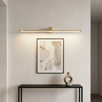 Koupelnové nástěnné LED svítidlo SWE045-1W 80 cm GOLD