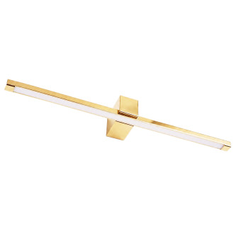 Koupelnové nástěnné LED svítidlo SWE045-1W 80 cm GOLD