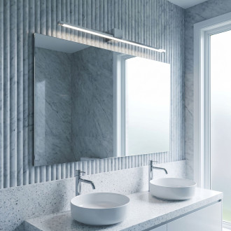 Koupelnové nástěnné LED svítidlo SWE042-1W 80 cm Chrome