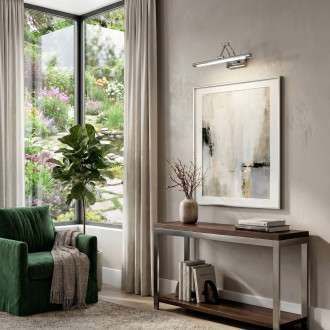 Koupelnové nástěnné LED svítidlo SWE016-1W 42cm Chrome