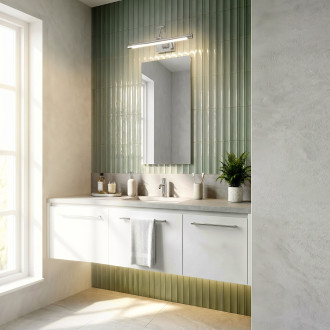 Koupelnové nástěnné LED svítidlo SWE016-1W 42cm Chrome