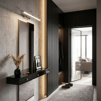 Koupelnové nástěnné LED svítidlo SWE016-1W 42cm Chrome