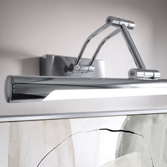 Koupelnové nástěnné LED svítidlo SWE016-1W 42cm Chrome