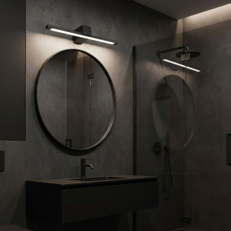 Koupelnové nástěnné LED svítidlo SWE050-1W 60 cm Black