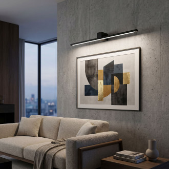 Koupelnové nástěnné LED svítidlo SWE050-1W 60 cm Black
