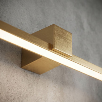 Koupelnové nástěnné LED svítidlo SWE046-1W 40cm GOLD BRUSH