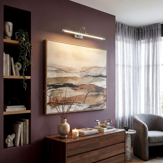 Koupelnové nástěnné LED svítidlo SWE017-1W 60cm Chrome