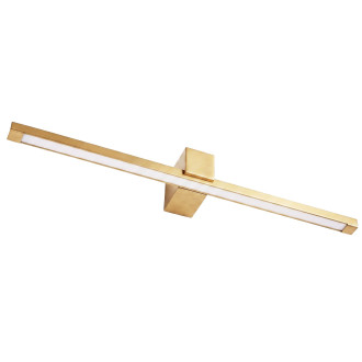 Koupelnové nástěnné LED svítidlo SWE048-1W 80cm GOLD BRUSH