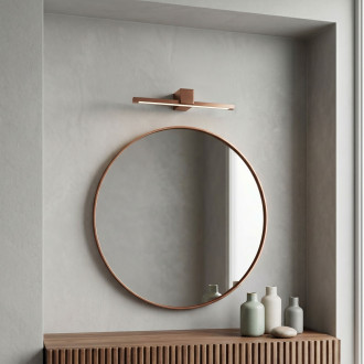 Koupelnové nástěnné LED svítidlo SWE052-1W 40cm COPPER BRUSH