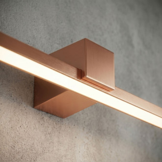 Koupelnové nástěnné LED svítidlo SWE052-1W 40cm COPPER BRUSH