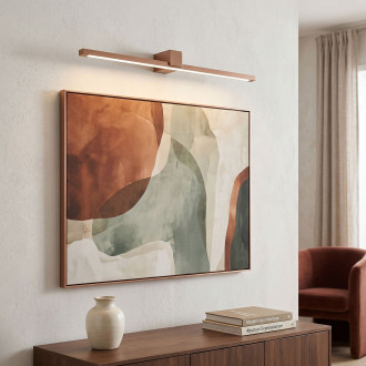 Koupelnové nástěnné LED svítidlo SWE054-1W 80 cm COPPER BRUSH