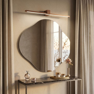 Koupelnové nástěnné LED svítidlo SWE054-1W 80 cm COPPER BRUSH