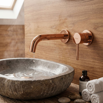 REA Podomítková umyvadlová baterie REA LUNGO Copper  + BOX REA-B7997
