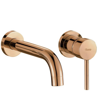REA Podomítková umyvadlová baterie REA LUNGO Copper  + BOX REA-B7997