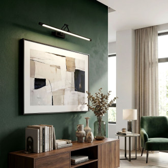 Koupelnové nástěnné LED svítidlo SWE026-1W 60cm Black