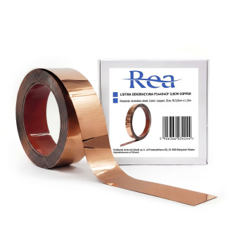 Samolepicí dekorativní lišta Rea P14454CF 3,8cm Copper