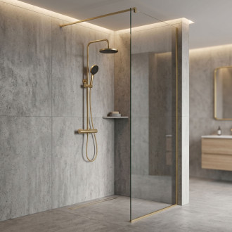 Sprchový set Rea Avanti Brush Gold