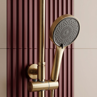 Sprchový set Rea Avanti Brush Gold