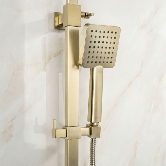 Sprchový set Rea Atrium Brush Gold