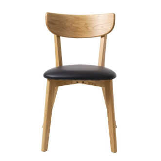 Jídelní židle Unique Furniture PERO hnědá dřevo 26880203