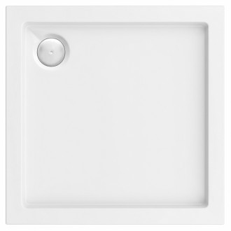 REA Sprchová akrylová vanička Belmond White 80x80 REA-K4370