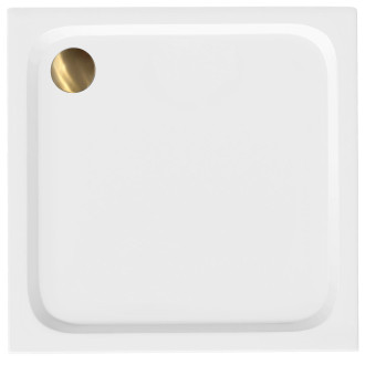 REA Sprchová akrylová vanička Belmond White 80x80 KPL-14370
