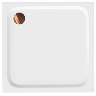 REA Sprchová akrylová vanička Belmond White 80x80 KPL-04370