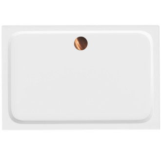 REA Sprchová akrylová vanička Belmond White 80x100 KPL-04372