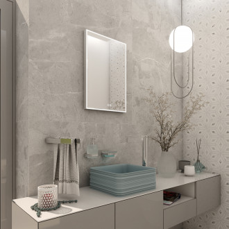 LED zrcadlo 400x600 se dvěma dotykovými senzory