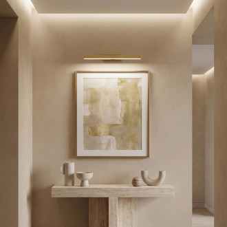 Koupelnové nástěnné LED svítidlo SWE004-1W 43cm GOLD
