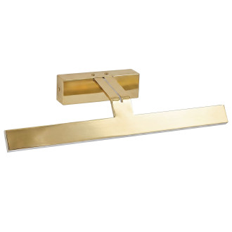 Koupelnové nástěnné LED svítidlo SWE004-1W 43cm GOLD