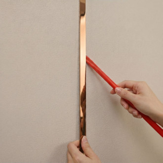Samolepicí dekorativní lišta Rea P14454E 2cm Copper