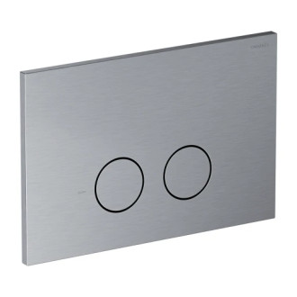 Omnires STEEL-R45 splachovací tlačítko z nerezové oceli, kartáčovaný nikl ST45PS1NI