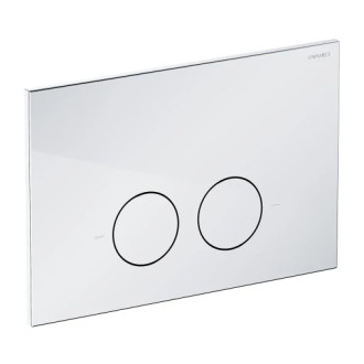 Omnires MINIMAL splachovací tlačítko, chrom lesk MPS1CR