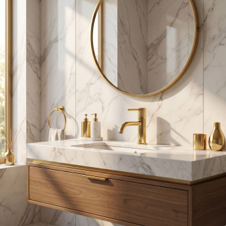 Umyvadlová baterie Rea Venti Gold Low