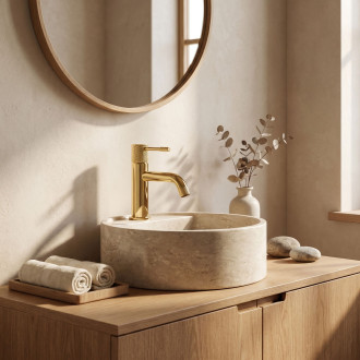 Umyvadlová baterie Rea Venti Gold Low