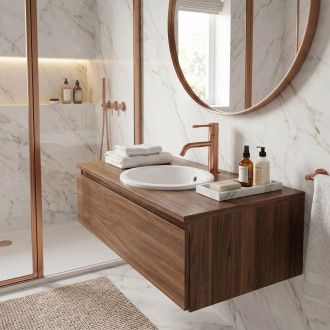 Umyvadlová baterie Rea Venti Brush Copper Low
